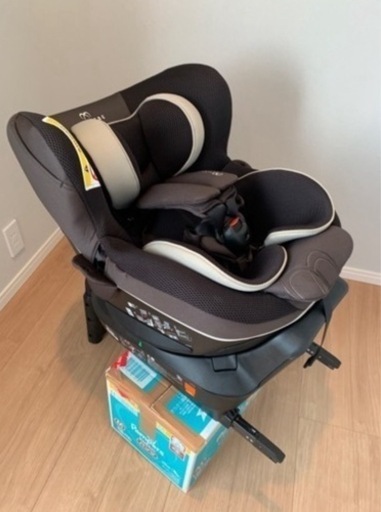 値下げ　美品エールベベ クルット5i グランス　360°回転式　ISOFIX
