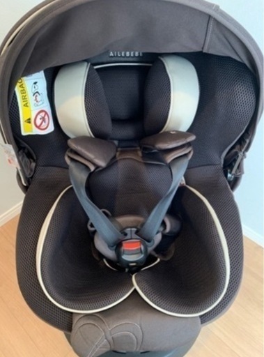 値下げ　美品エールベベ クルット5i グランス　360°回転式　ISOFIX