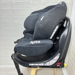 🉐　清掃 手洗い済み　美品✨ aprica ディアターン プラス isofix ベット型 ⭐️ になる チャイルドシート  isofix 固定　の画像