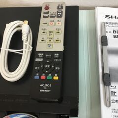 【🍀美品】シャープ AQUOS ブルーレイディスクレコーダー 320GB シングルチューナー 3D対応 BD-H30「管理No30」の画像