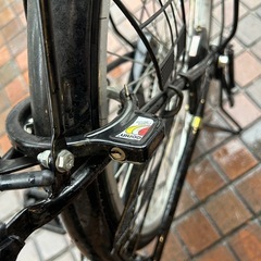 定価2万鍵、防犯登録済美品2024年購入自転車シティサイクルママチャリ26インチの画像