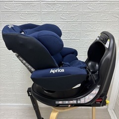 🉐　清掃 手洗い済み　美品✨ aprica ディアターン プラス AB isofix ベット型 ⭐️ になる チャイルドシート isofix 固定　の画像