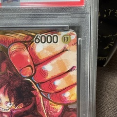 ルフィ：尾田栄一郎サイン SR パラレル ST01-012 psa10
の画像