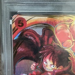 ルフィ：尾田栄一郎サイン SR パラレル ST01-012 psa10
の画像