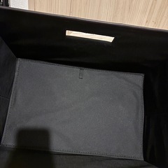 カインズ レザー調収納ボックス✨型崩れなし・美品✨の画像