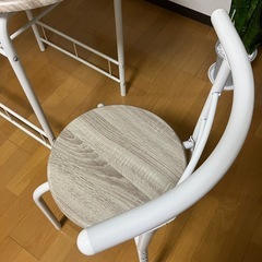 2人掛け　ダイニングテーブルセットの画像