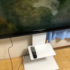 SHARP 60インチ LEDテレビ スタンドセットの画像