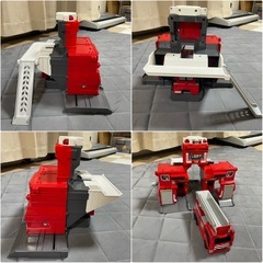 トミカ 変形出動！ビッグファイヤー＆コマンドステーションの画像