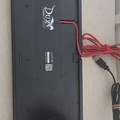 ELECOM DUXシリーズ キーボード TK-DUX30 ＆ マウス M-DUX30 セット 中古 動作確認済みの画像