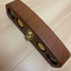 すぐ受け取れる方優先‼️Bluetooth スピーカー ワイヤレス Type-C 充電 持ち運び可能 無線木目調 家電 インテリア 音楽 ミュージック  キャンプ　アウトドア　屋外　かわいい　オシャレの画像