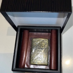 新品　ZIPPO ジッポー ライター アンティークゴールド 聖ベネディクトのメダイの画像