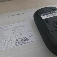 Microsoft Wireless Keyboard 350 ＆ Wireless Mouse 1000 セット 中古 簡易動作確認済みの画像