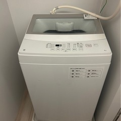 ニトリ　
洗濯機の画像