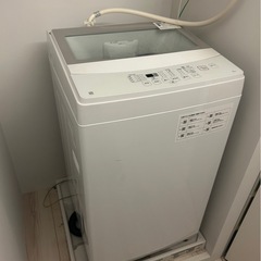ニトリ　
洗濯機の画像