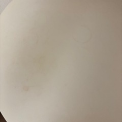 【譲ります】白いカフェテーブルの画像