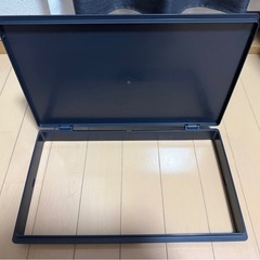 無印良品 再生ポリプロピレン入りフタが選べるダストボックス大／袋止付の画像