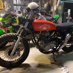 CB250t フルカスタム　実働の画像