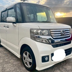 NBOX+カスタム車検令和9年9月 ETCあり　乗って帰れますの画像