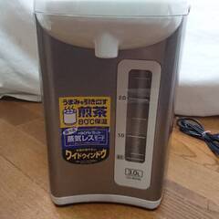 象印 ZOJIRUSHI マイコン沸とう電動ポット　CD-WD30　（CL ライトベージュ） 本体＋ACケーブル　3.0L 動作確認済みの画像