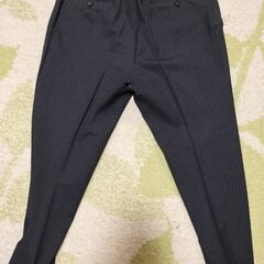【無料】秋冬グレーストライプスーツ上下の画像