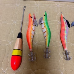 イカ釣り ルアー　小物セットの画像