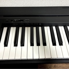 ヤマハ YAMAHA 電子ピアノ Pシリーズ 88鍵盤 ブラック P-45Bの画像