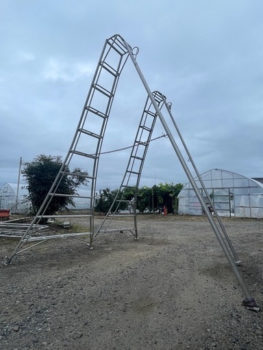 アルミ 三脚 脚立10尺 10段 2つセット！