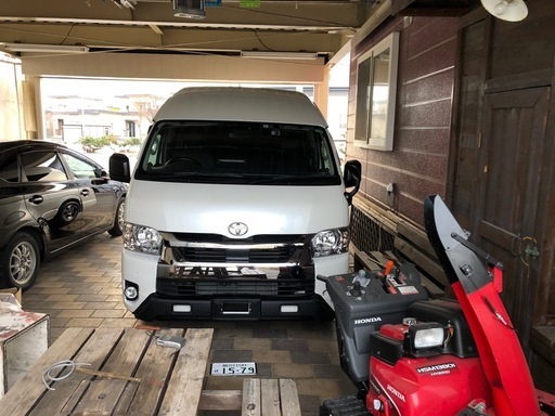 ハイエーススーパーロングワイドハイルーフ 4wd