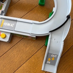 プラレール　トミカと遊ぼうカンカン踏切　レール他セットの画像
