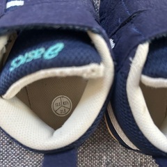 アシックス asics ベビーシューズ 紺13.5cm ファーストシューズの画像