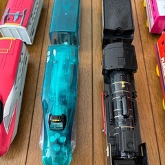 プラレール　こまち　ハヤブサなど車両6点セット　ジャンク品の画像