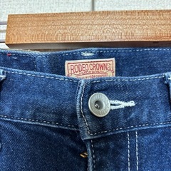 RODEO CROWNS サイドスウェットデニム　スキニーデニム　Sの画像