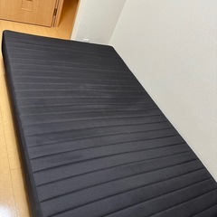 足付き マットレス ベッド セミダブルの画像