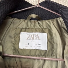 ZARA KIDS 中綿ナイロンジャケット　MA-1 122㎝の画像