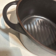  【中古】VERMICULAR オーブンポット 22cm ブラックの画像