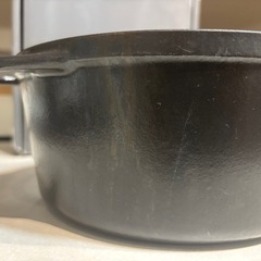  【中古】VERMICULAR オーブンポット 22cm ブラックの画像