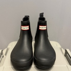 HUNTERレインブーツ ショート Mサイズの画像