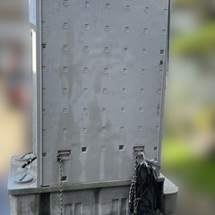 (お話中) 　仮設トイレの画像