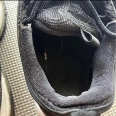 ブラック スニーカー ラウンドトゥ　NIKE エアマックス　97の画像