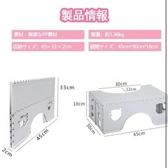 お渡し先決定　トイレの踏み台の画像