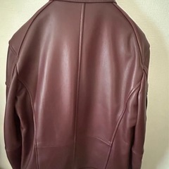 メンズビギ　ラトルトラップ　レザージャケット シングルライダースジャケット ラムレザー極美品の画像