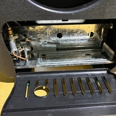 未チェック　カセットコンロのガスを使うヒーターの画像