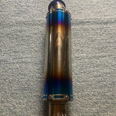 HMS シグナス4型 マフラー SED8J チタンカラー フルエキパイの画像