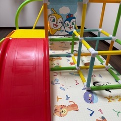 アンパンマン　滑り台、ジャングルジム、ブランコor鉄棒の画像