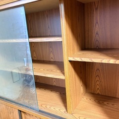 【値段交渉可】木製　棚　90×88×30cmの画像