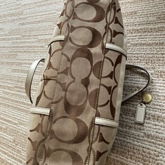 coachコーチショルダーバッグの画像