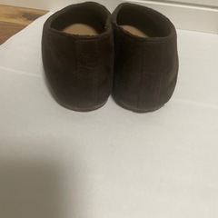 ★美品★H&Mブラウンフラットバレーシューズ ３６サイズブラウンカラースエードの画像