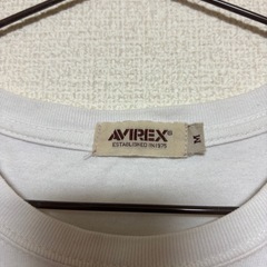 AVIREX プリント長袖カットソー　ロンT M メンズの画像