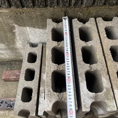 コンクリートブロック　標準　10個の画像