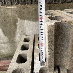 コンクリートブロック　標準　10個の画像